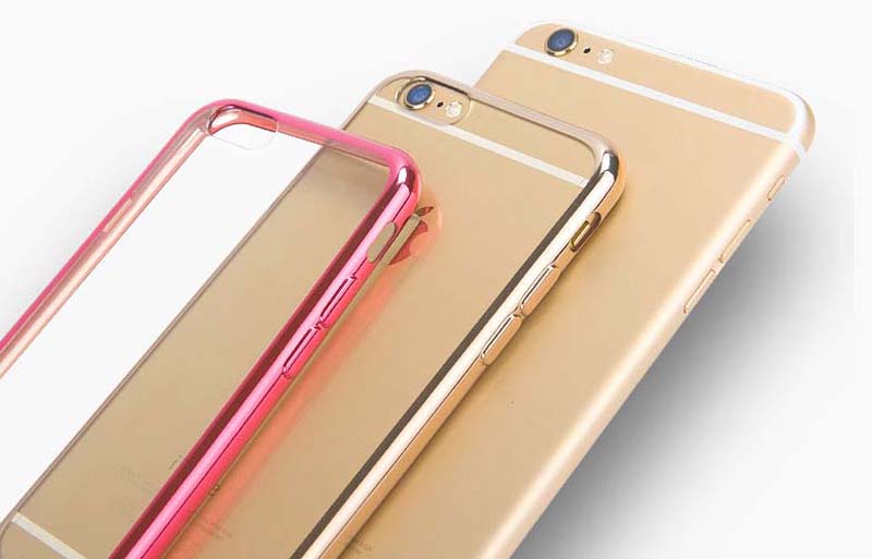 Cheap Gold iPhone 6 7 8 And Plus Silicone Case IP6S05_9