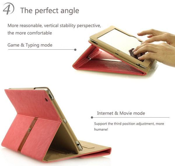 Cheap Pink Leather Cases Cover For Apple iPad Air And iPad Air 2 Folio IPC07 eBay