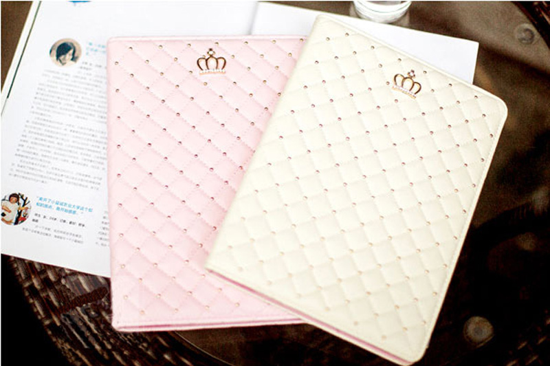 Best Luxury Black Pink Smart Cover For iPad Air Mini Pro New iPad IPCC07_7