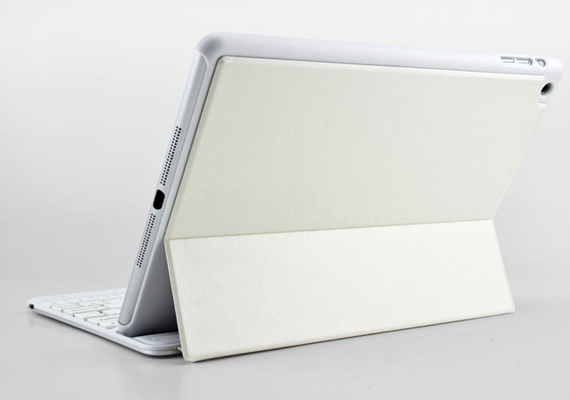 2016 Best Thin Comfortable Aluminum Keyboard With Cases For iPad Air iPad 6 iPad Mini IPCK04