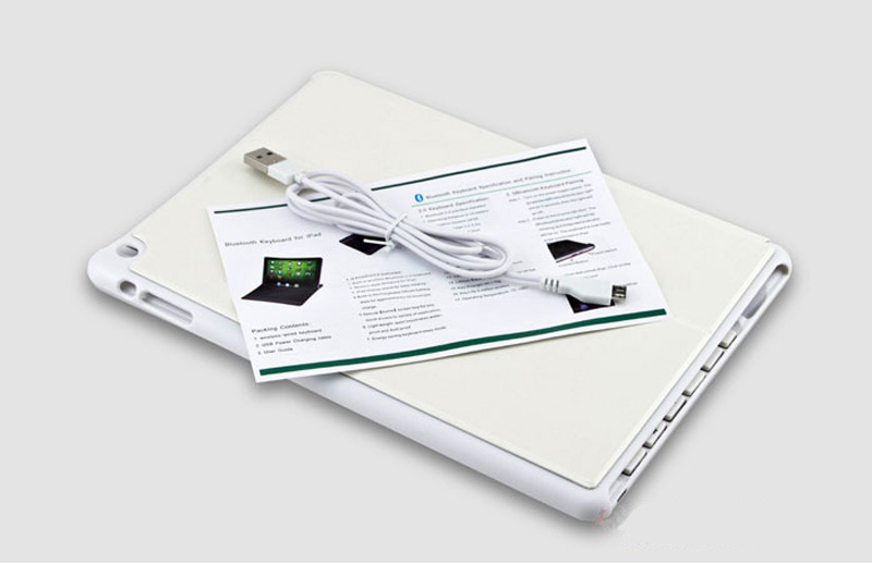 2016 Best Thin Comfortable Aluminum Keyboard With Cases For iPad Air iPad 6 iPad Mini IPCK04