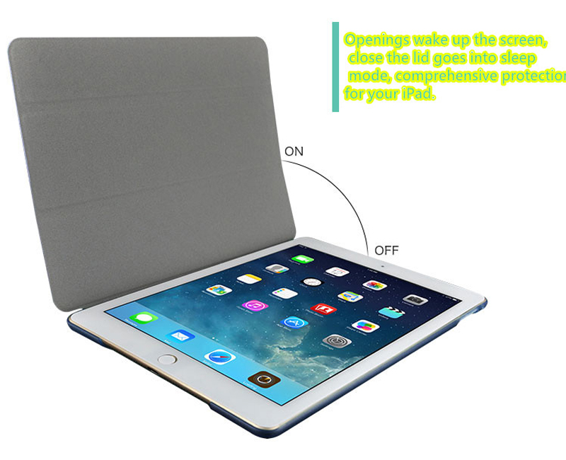 2016 Best Cheap Black Leather Breathable iPad Pro Cases Or Covers