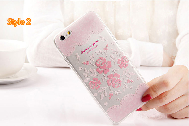 Best Cool Laser Painting Pattern Silicone Apple iPhone 6 And 6 Plus Cases IPS611_21