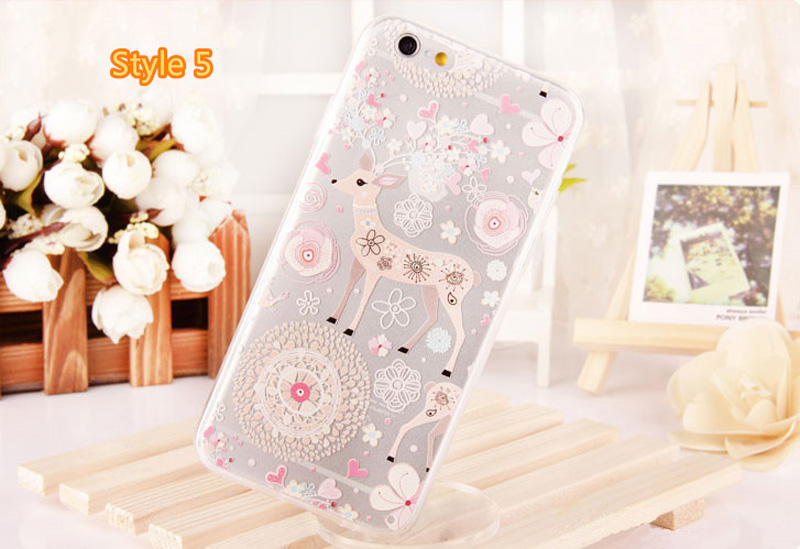 Best Cool Laser Painting Pattern Silicone Apple iPhone 6 And 6 Plus Cases IPS611_28