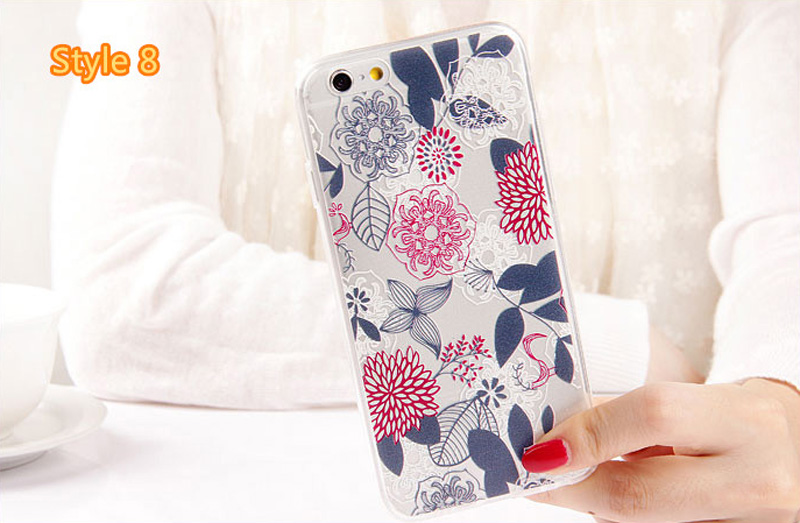 Best Cool Laser Painting Pattern Silicone Apple iPhone 6 And 6 Plus Cases IPS611_34