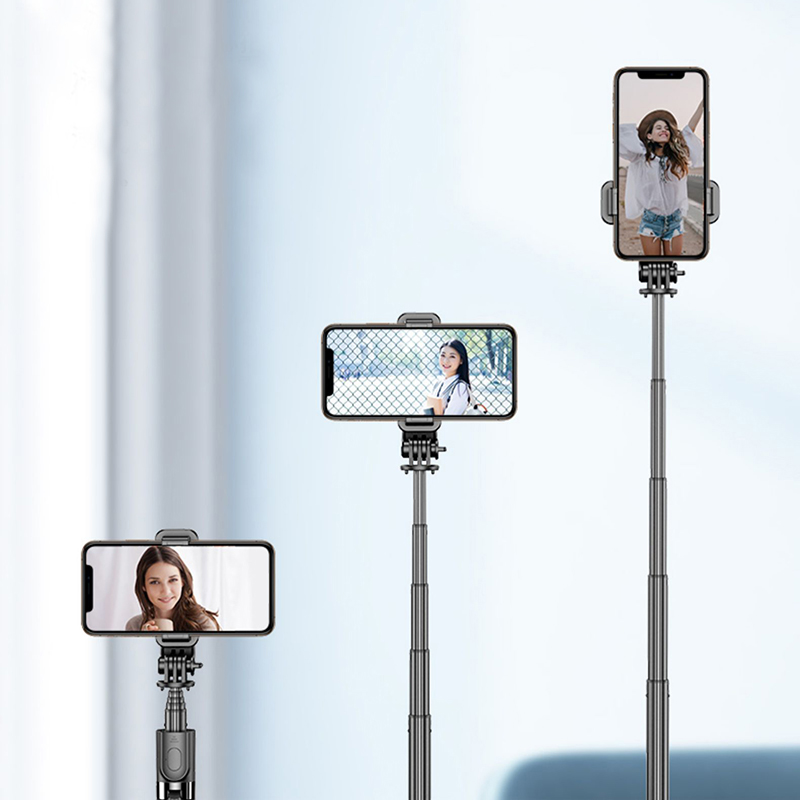 Alumium Alloy Selfie Stick For iPhone Samsung Google Phone Holder PHE01_6