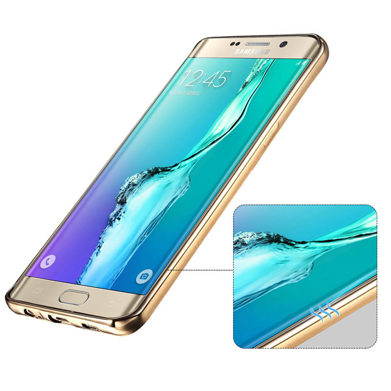 Anti-fall TPU Protective Transparent Cover Case For Samsung S6 And Edge SG601_9