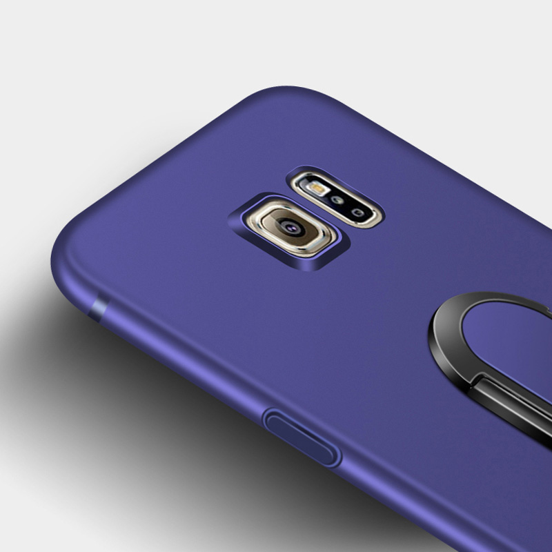 2016 Best Sky Blue Leather Cases For The Samsung Galaxy S6 With Card Holder SG610 Cheap Cell