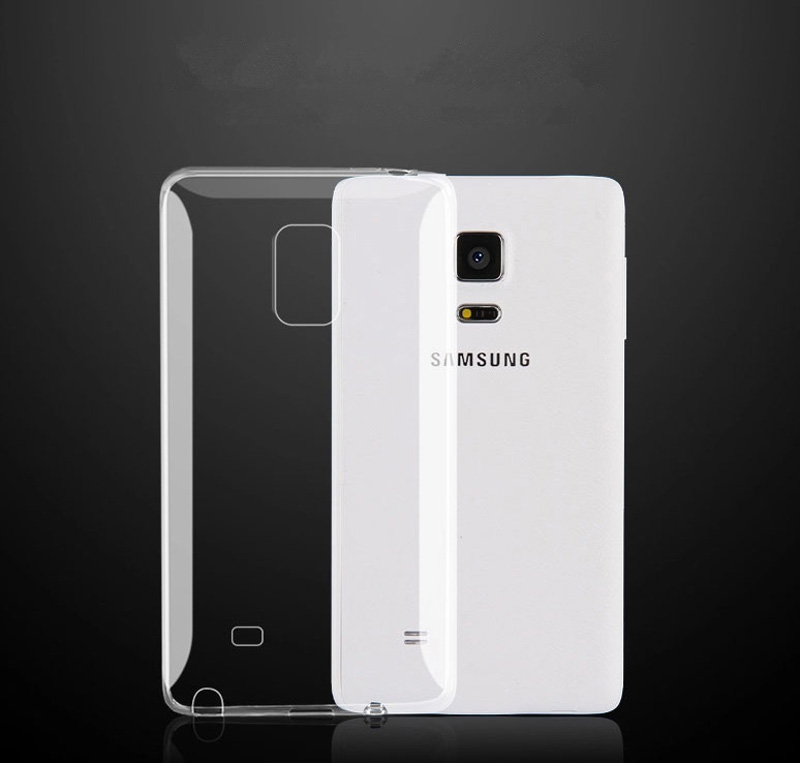 Cheap Slim Pink Silicone Samsung Galaxy Note Edge Case SGNE02_8