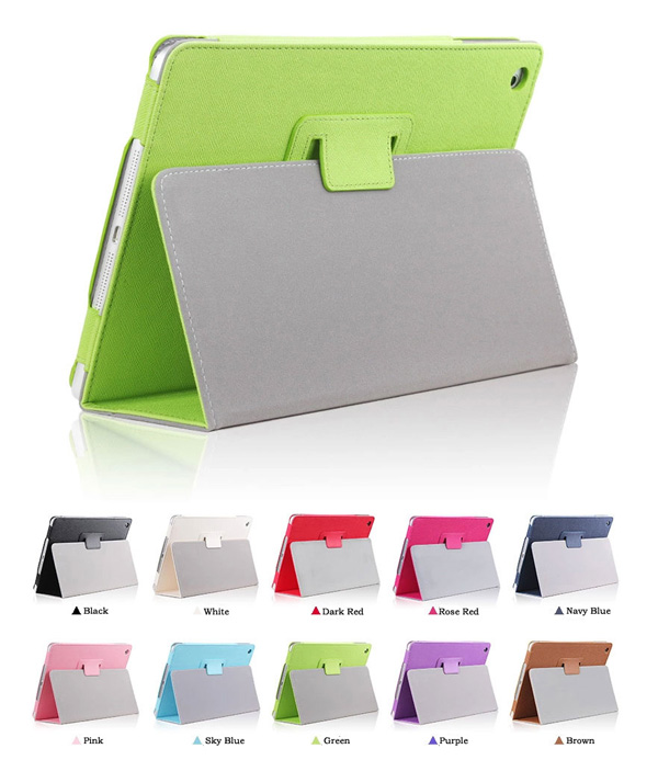 leather ipad mini 2 cover can be hold with card slot IPMC06_1