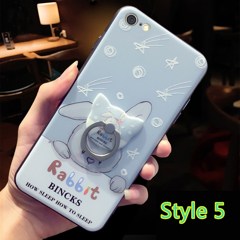 Best Painted Cat Pattern iPhone XS 8 7 6 Case IP6S01_5