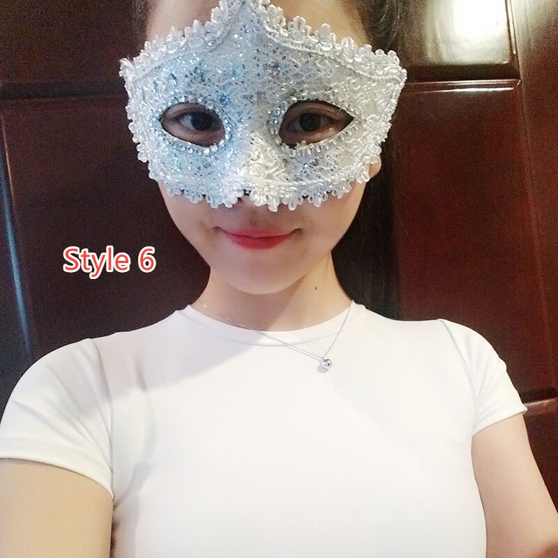 Halloween Masquerade Princess Party Mask DMS02_6