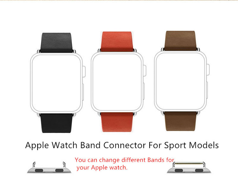 Aviation Aluminum Apple Watch Band Connector For 38 42 MM Sport Models AWB03_8