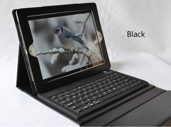 Cheap iPad Air Cases With Keyboard 2018 New iPad Cover Keyboard IP506-black_28