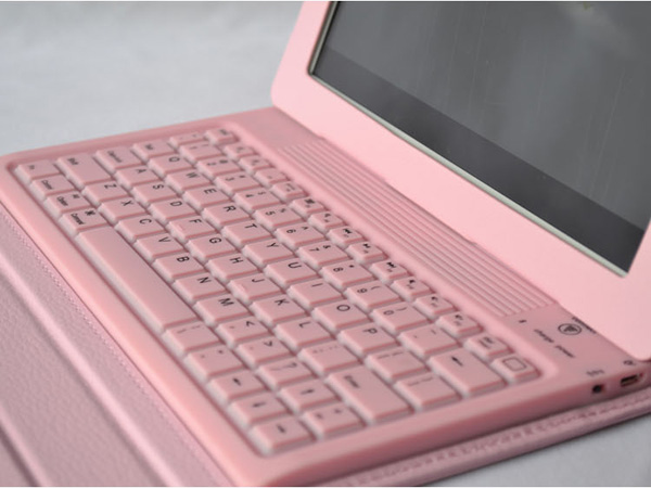 Cheap iPad Air Cases With Keyboard 2018 New iPad Cover Keyboard IP506-pink_23