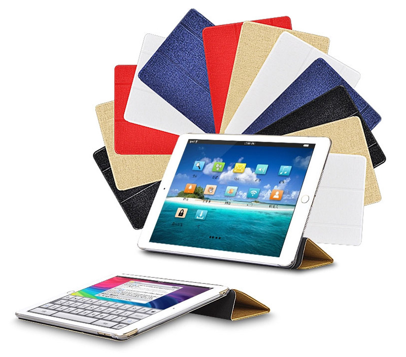 Cheap Smart Ultra Thin Leather Covers Or Cases For iPad Air And iPad Air 2 IPC13_6