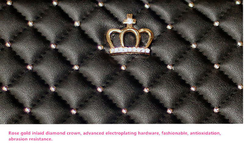 Best Luxury Black Pink Smart Cover For iPad Air Mini Pro New iPad IPCC07_13