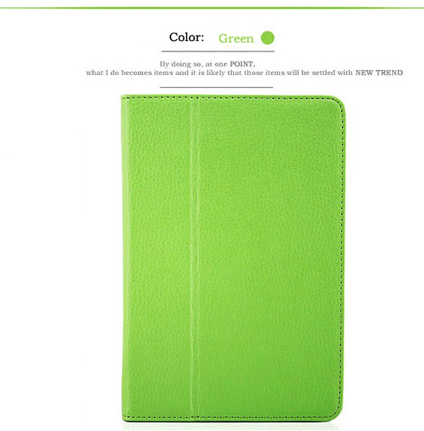 Cheap iPad Mini Air Pro Leather Cover Folding Folio Case IPMC05_25