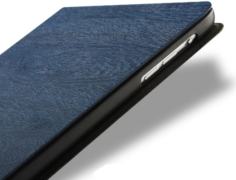 Perfect Dark blue Leather iPad Mini 4 3 2 1 Protective Cases Or Covers IPMC403_14