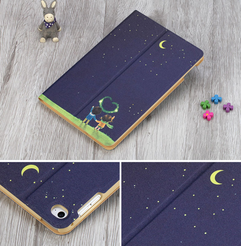 2018 Best Painted iPad Pro Cartoon Leather Protective Cases Covers