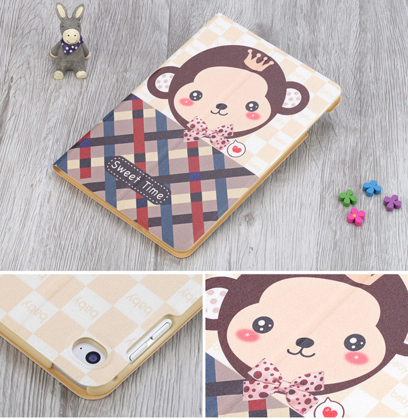 2018 Best Painted iPad Pro Cartoon Leather Protective Cases Covers