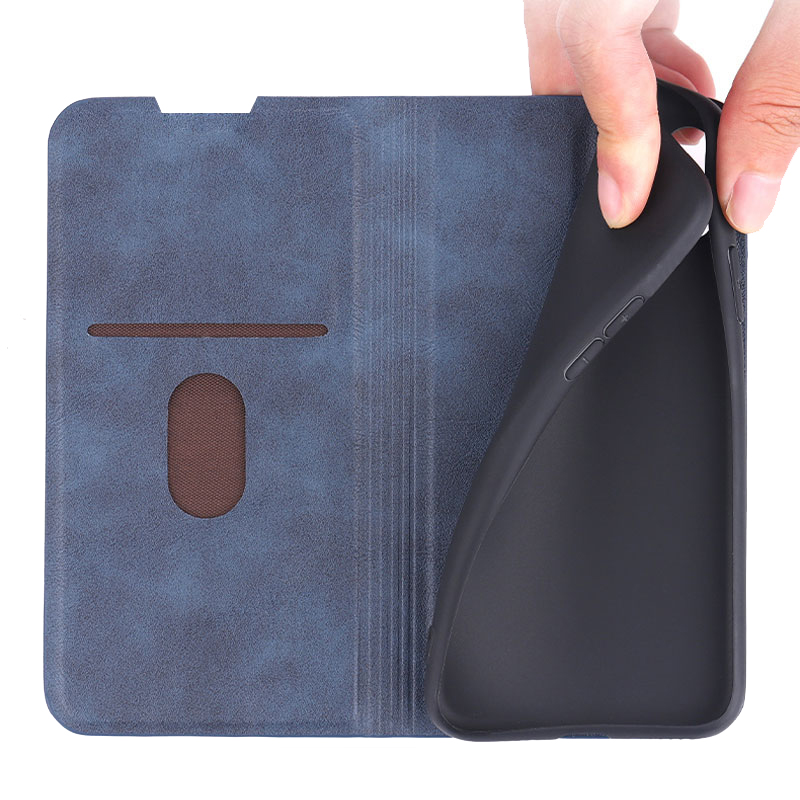 Best Leather iPhone 14 13 12 11 Case With Card Slot IPS507_8