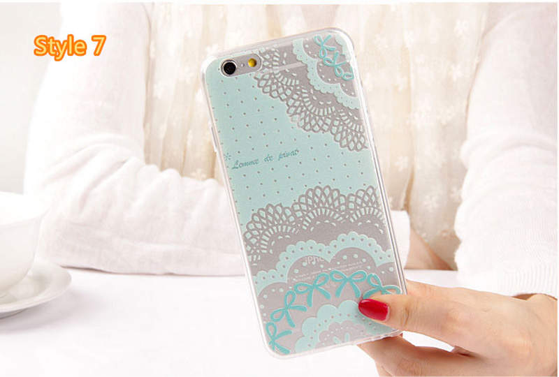 Best Cool Laser Painting Pattern Silicone Apple iPhone 6 And 6 Plus Cases IPS611_31
