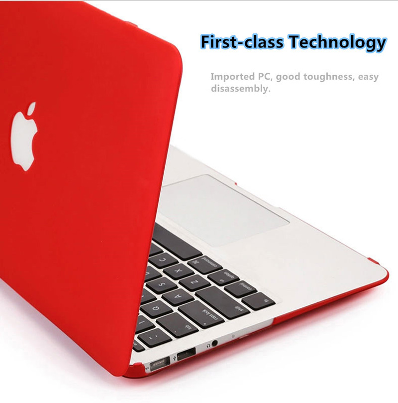 Best Apple Red Rigid Plastic Cases And Covers For MacBook Air And Pro