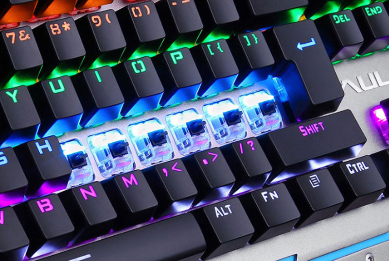 Cool Mechanical Keyboard With Colorful Light For Desktop PC PKB07_19