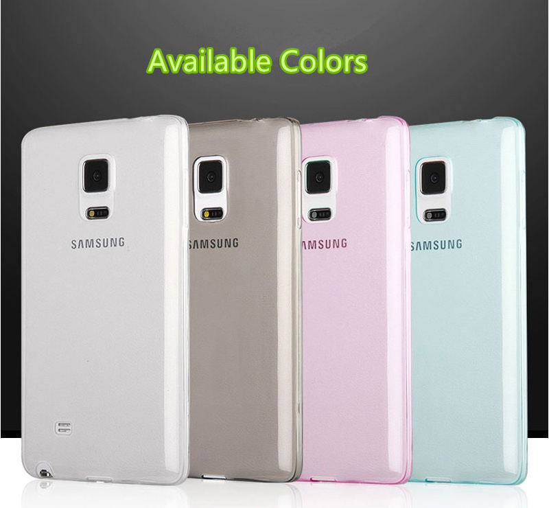 Cheap Slim Pink Silicone Samsung Galaxy Note Edge Case SGNE02_6