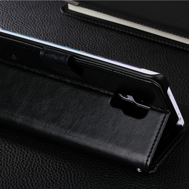 Protective Leather Clamshell Case For Samsung Note Edge N9150 With Card Slot SGNE03_12