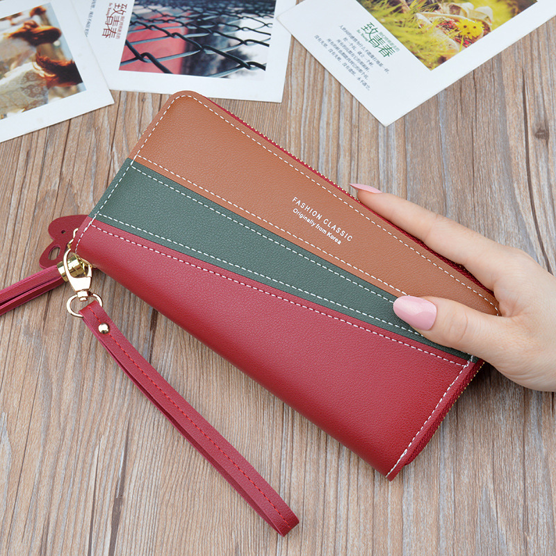 Large-capacity Leather Phone Wallet For Women PW01_4