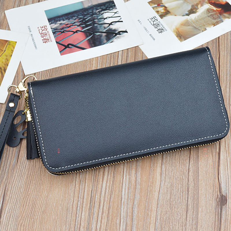 Large-capacity Leather Phone Wallet For Women PW01_7