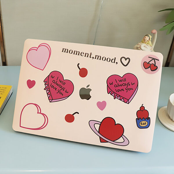 Love Pattern Macbook 12 Air Pro 13 14 15 16 Inch Cover MBPA05_3