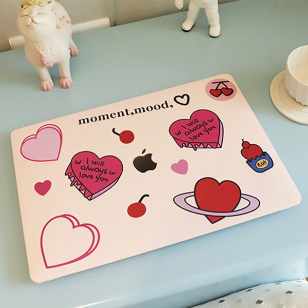 Love Pattern Macbook 12 Air Pro 13 14 15 16 Inch Cover MBPA05_4