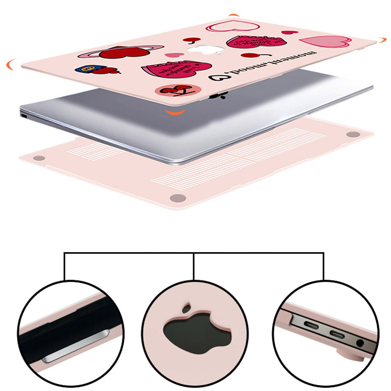 Love Pattern Macbook 12 Air Pro 13 14 15 16 Inch Cover MBPA05_7