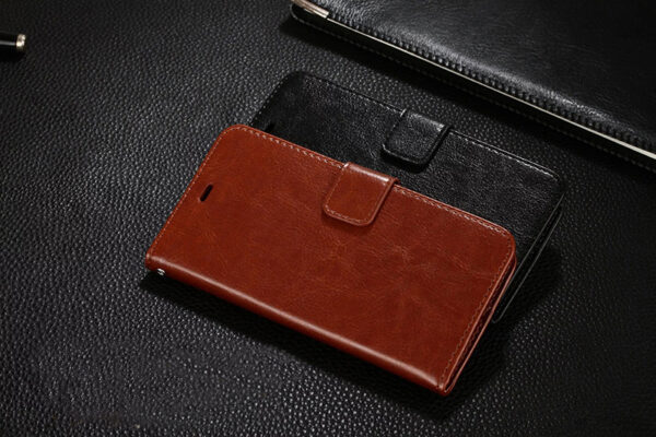 Leather Brown Samsung Case For Samsung S10 9 8 Plus SGS06_4