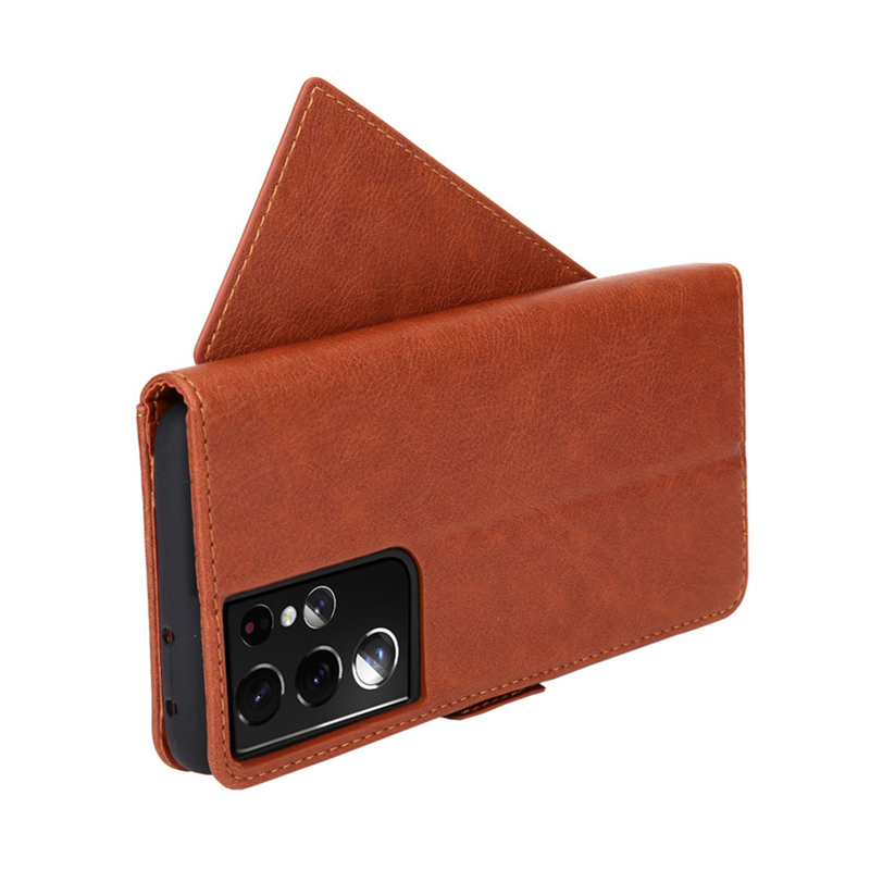 Leather Case With Card Holder For Samsung S22 21 20 Note 20 SG608_5