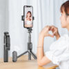 Alumium Alloy Selfie Stick For iPhone Samsung Google Phone Holder PHE01