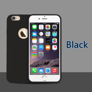Cheap Black New Silicone iPhone 12 11 XS 8 7 6 And Plus Case Cover IPS624
