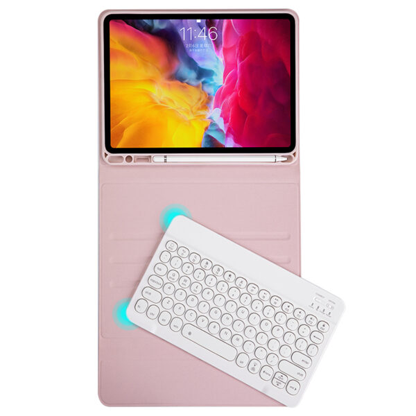 Best Leather iPad Pro 11 10.5 New iPad Air 4 3 Cover With Keyboard IPPK01_6