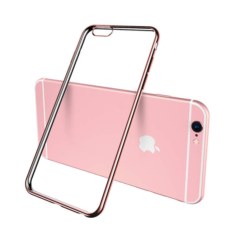 Cheap Gold iPhone 6 7 8 And Plus Silicone Case IP6S05_2