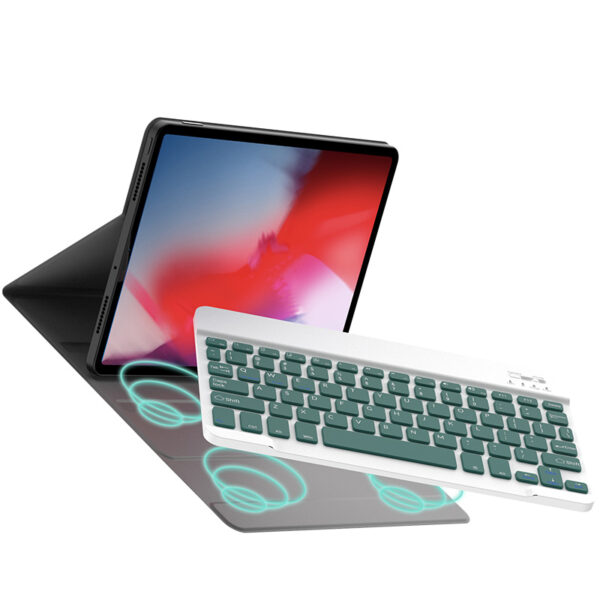 Perfect Removable Leather iPad Mini New iPad Pro Air Keyboard With Cover IPMK402_7