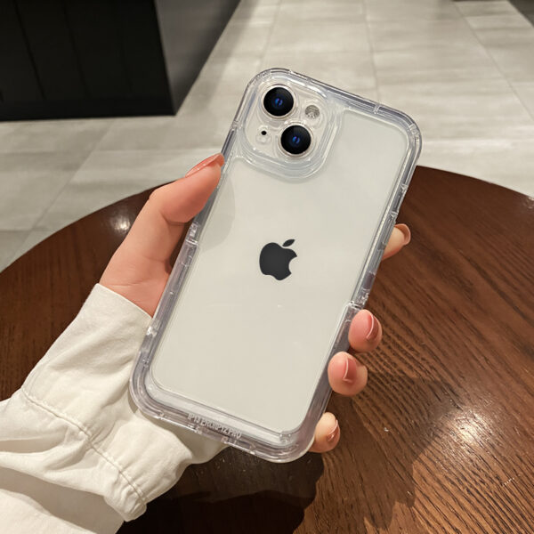 Cute Three-dimensional Duck Pattern Case For iPhone 13 12 11 XS Max IPS627_3