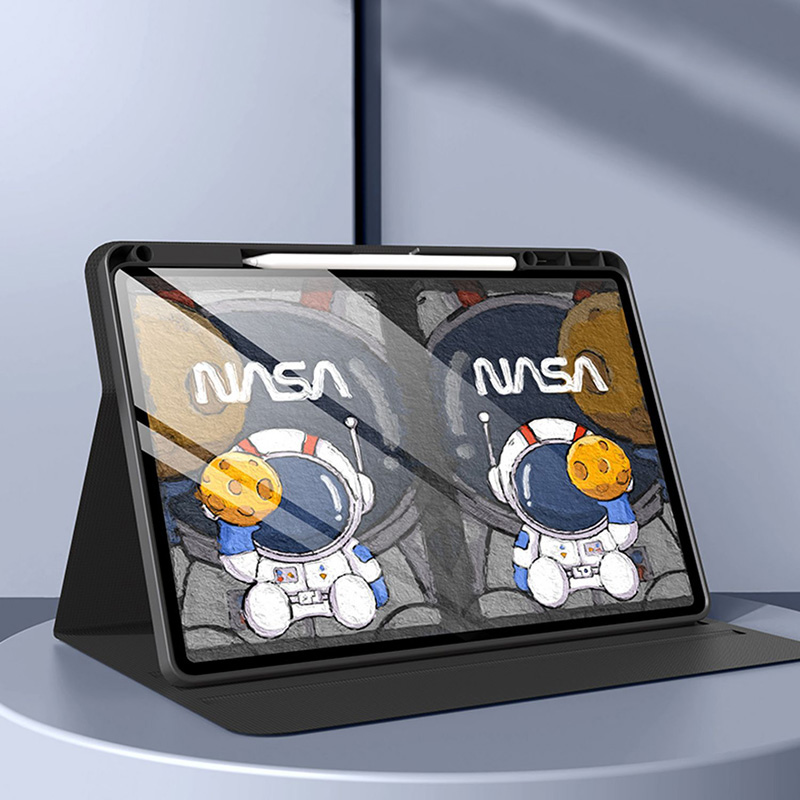 Astronaut Painted iPad Pro Air Mini New iPad Silicone Cover IPMC402_6