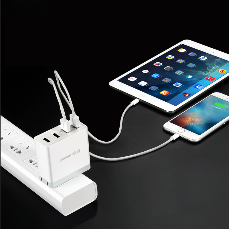 4-Ports USB Charger For iPad Air 2 Pro Mini 4 3 iPhone 6S Plus Samsung Galaxy Note IPGC03_3