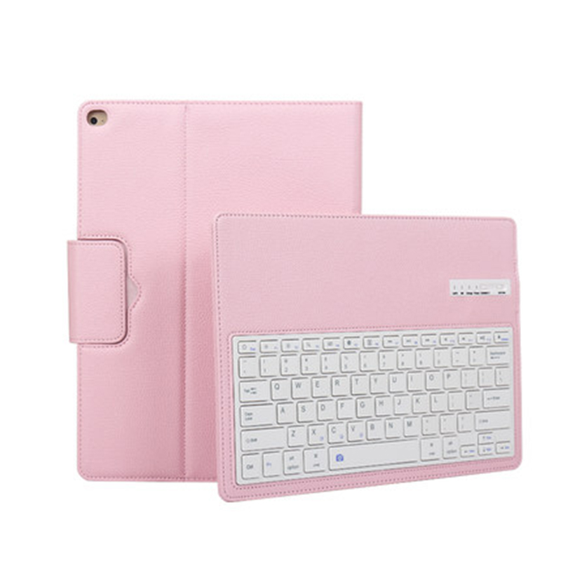 Leather Bluetooth iPad Air Pro New iPad Separate Keyboard With Case IPCK05_2