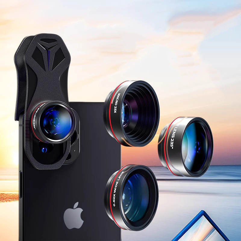 Best Universal Phone External Camera With Wide Macro Fisheye Lens PHE04