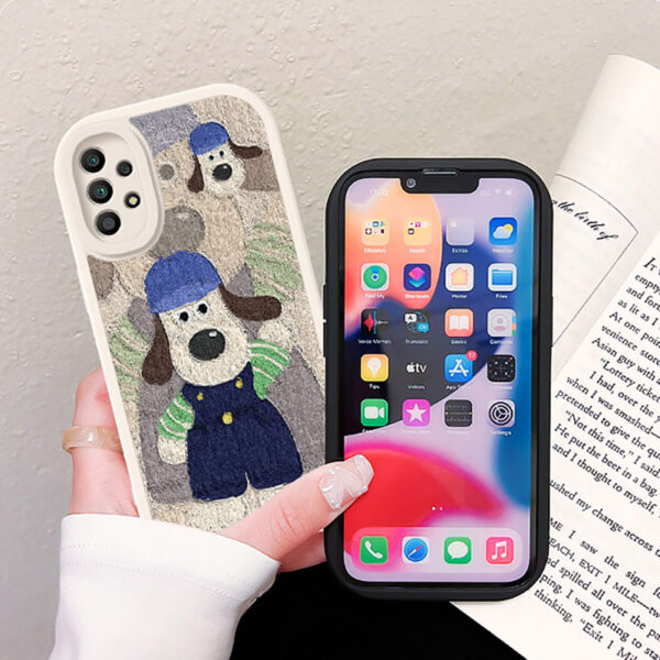Protective Dog Pattern Case For Samsung S23 22 21 SG710_8