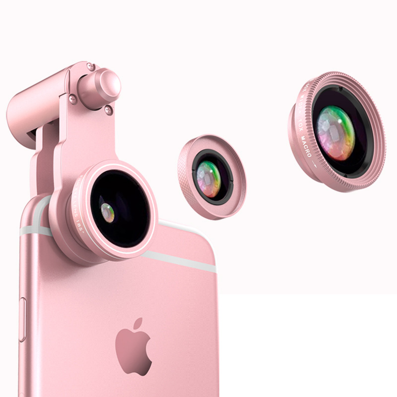 Samsung iPhone Wide Macro Fisheye Angle Lens Universal External Camera PHE03_2